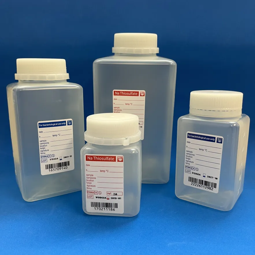 Wasserprobenflaschen aus PP